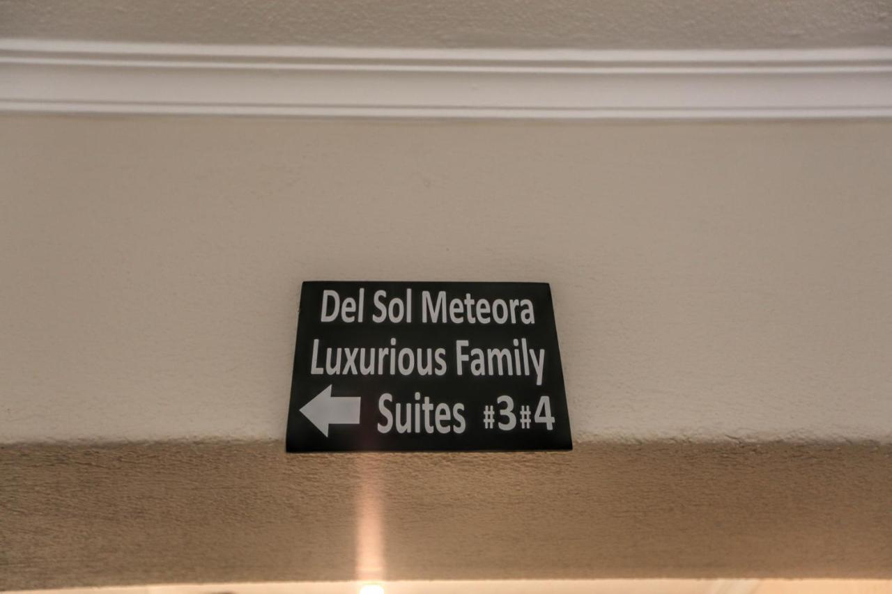 Del Sol #3 Meteora Luxurious Family Suites 칼람파카 외부 사진